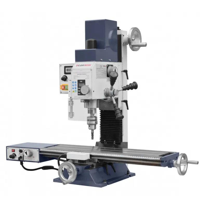 Fresatrice e Trapano da Banco CORMAK HK25L VARIO con Avanzamento Automatico