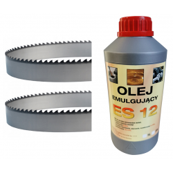 Kit iniziale: 2 seghe a nastro bimetalliche 27x0,9x2715 + olio emulsionante ES-12 1 L