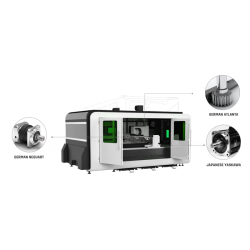 Laser a fibra CORMAK FIBER 3015P taglio lamiera | CORMAK