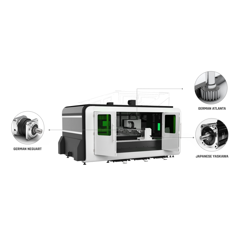 Laser a fibra CORMAK FIBER 3015P taglio lamiera | CORMAK