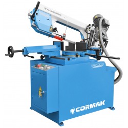 Segatrice a nastro per metallo CORMAK S200R Manual taglio -45°/+60° 36/70m/min | CORMAK