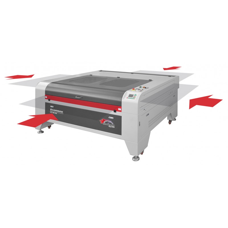 Laser CO2 da incisione e taglio CORMAK LC1612Z | CORMAK