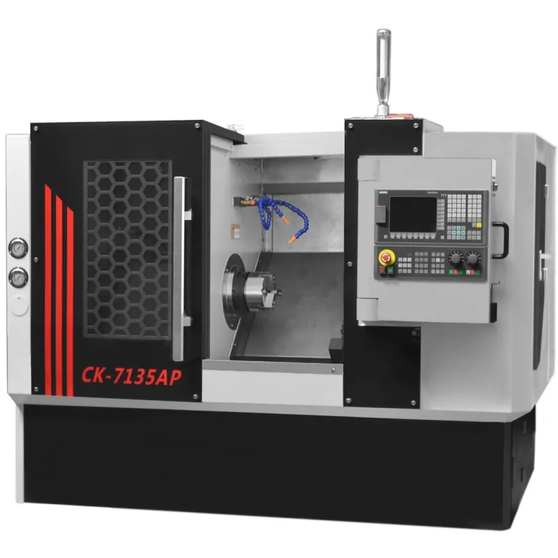Tornio CNC CK7135AP con banco inclinato