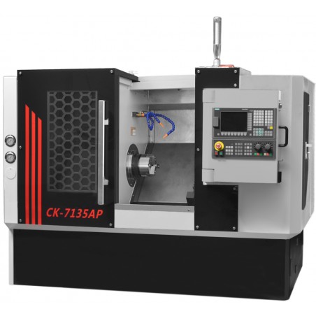 CORMAK - Tokarka CNC CK7135A ze skośnym łożem