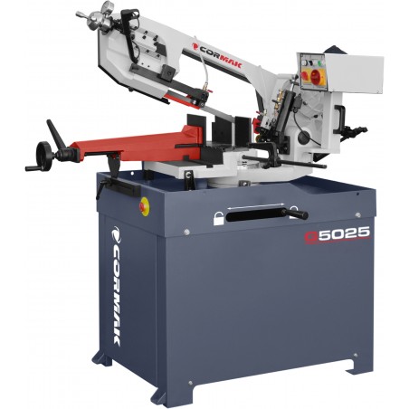 Segatrice a nastro per metallo CORMAK G5025 taglio -45°/+60° 36/72m/min | CORMAK