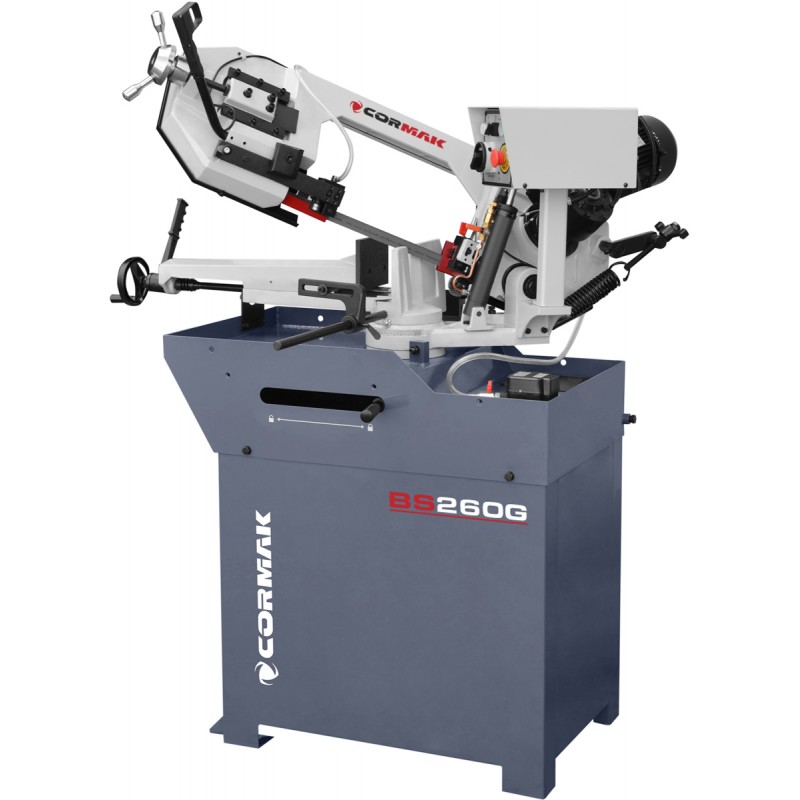 Segatrice a nastro per metallo CORMAK BS260G industriale 400V | CORMAK