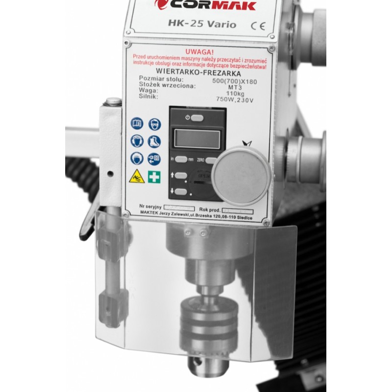 Fresatrice e Trapano CORMAK HK25L VARIO | Compatta
