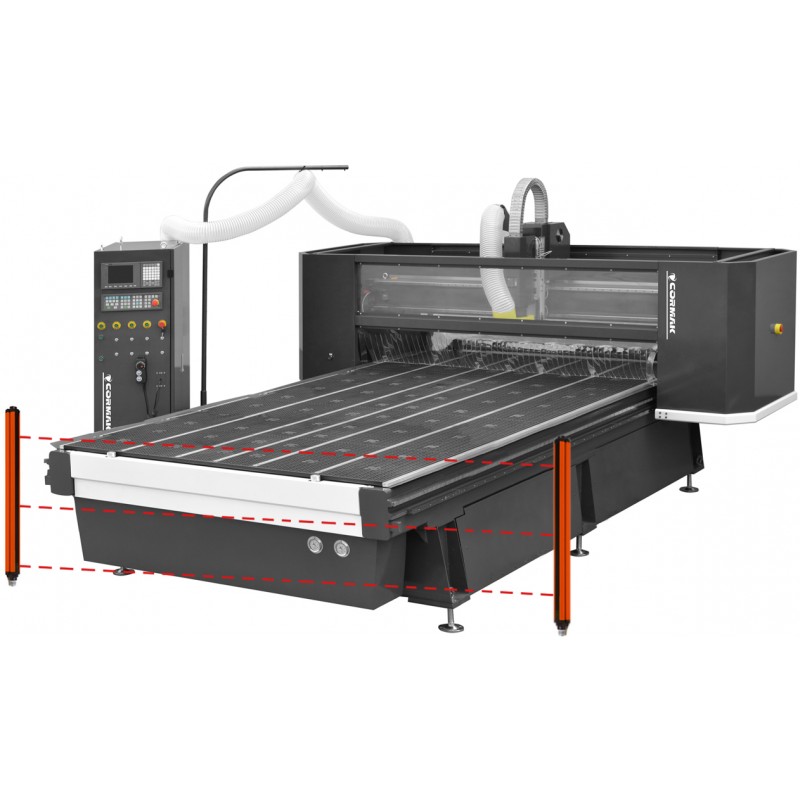 Fresatrice CNC / Router CNC CORMAK C2040 IND 2100x4100 tavolo ibrido | CORMAK
