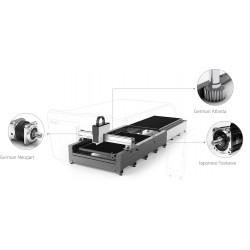 Laser a fibra CORMAK FIBER LF3015GEP taglio lamiera | CORMAK