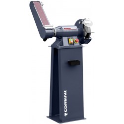 Smerigliatrice nastro/disco CORMAK MSM250 con base, officina | CORMAK
