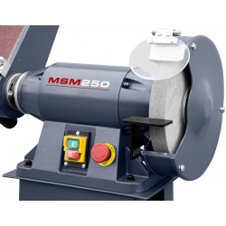 Smerigliatrice nastro/disco CORMAK MSM250 con base, officina | CORMAK