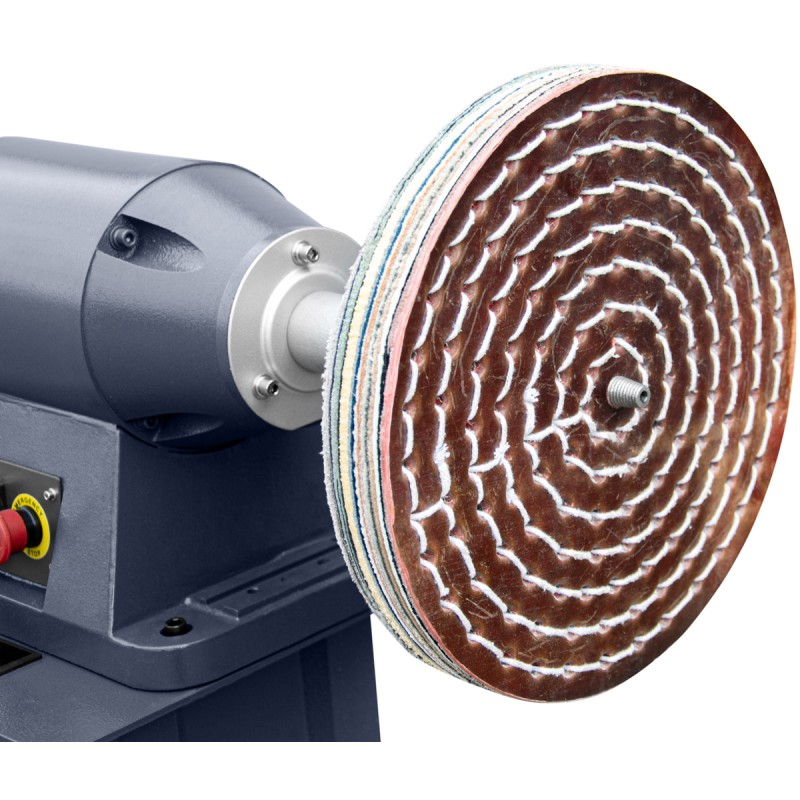 Satiniatrice CORMAK SP350 con base, finitura metalli | CORMAK