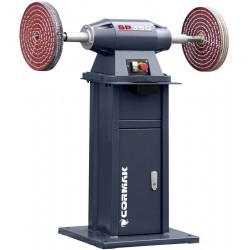 Satiniatrice CORMAK SP350 con base, finitura metalli | CORMAK
