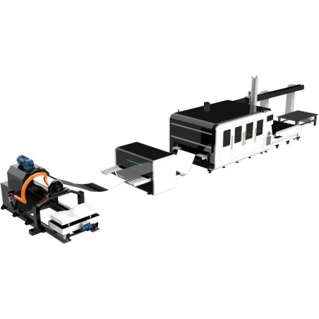 Laser a fibra CORMAK FIBER LF3015MB da coil | CORMAK