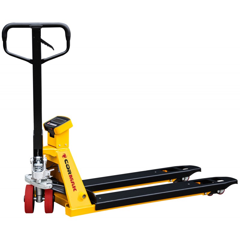 Transpallet con bilancia elettronica piattaforma CORMAK SP2500 SUPER 2,5T