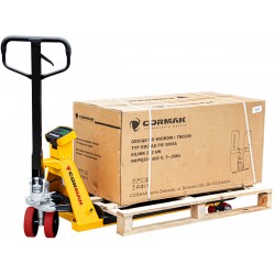 Transpallet con bilancia elettronica piattaforma CORMAK SP2500 SUPER 2,5T