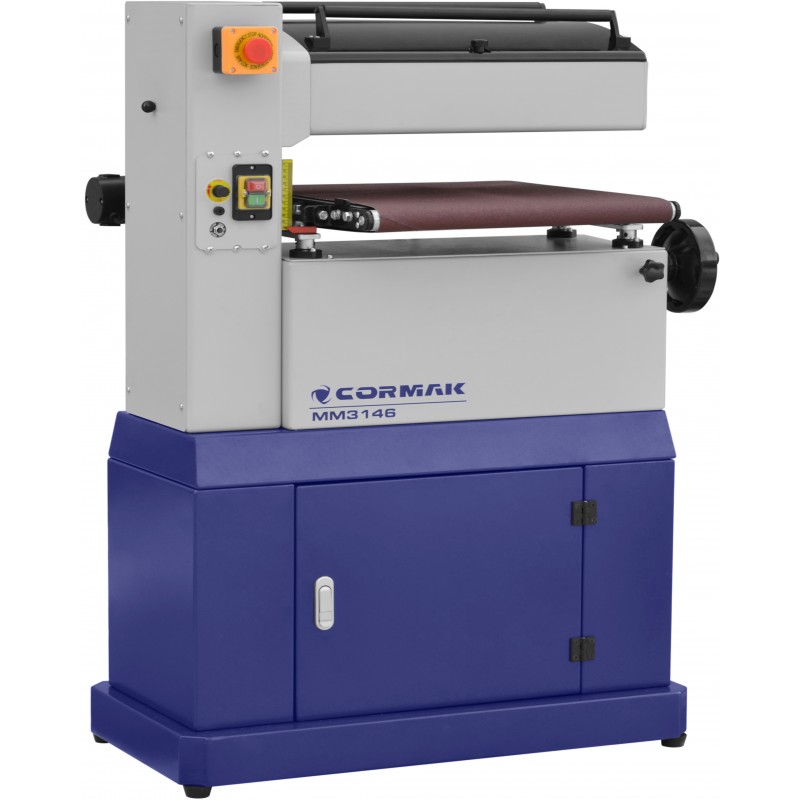 Levigatrice a tamburo CORMAK MM3146 230V per legno e metallo | CORMAK