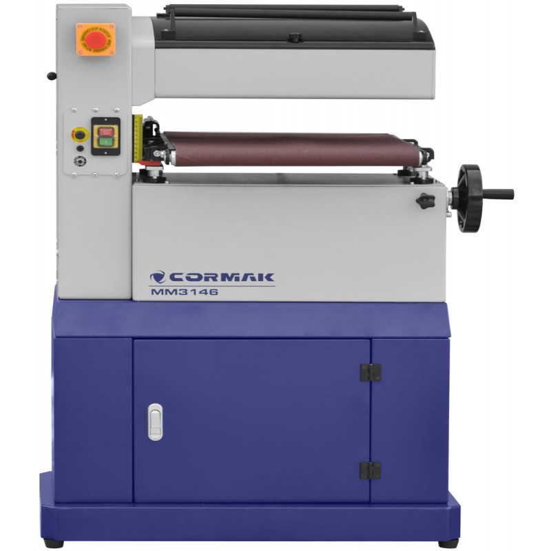 Levigatrice a tamburo CORMAK MM3146 230V per legno e metallo | CORMAK
