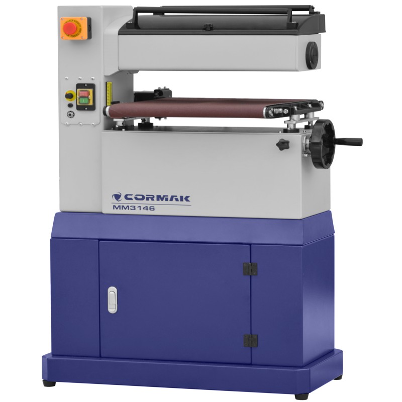 Levigatrice a tamburo CORMAK MM3146 230V per legno e metallo | CORMAK