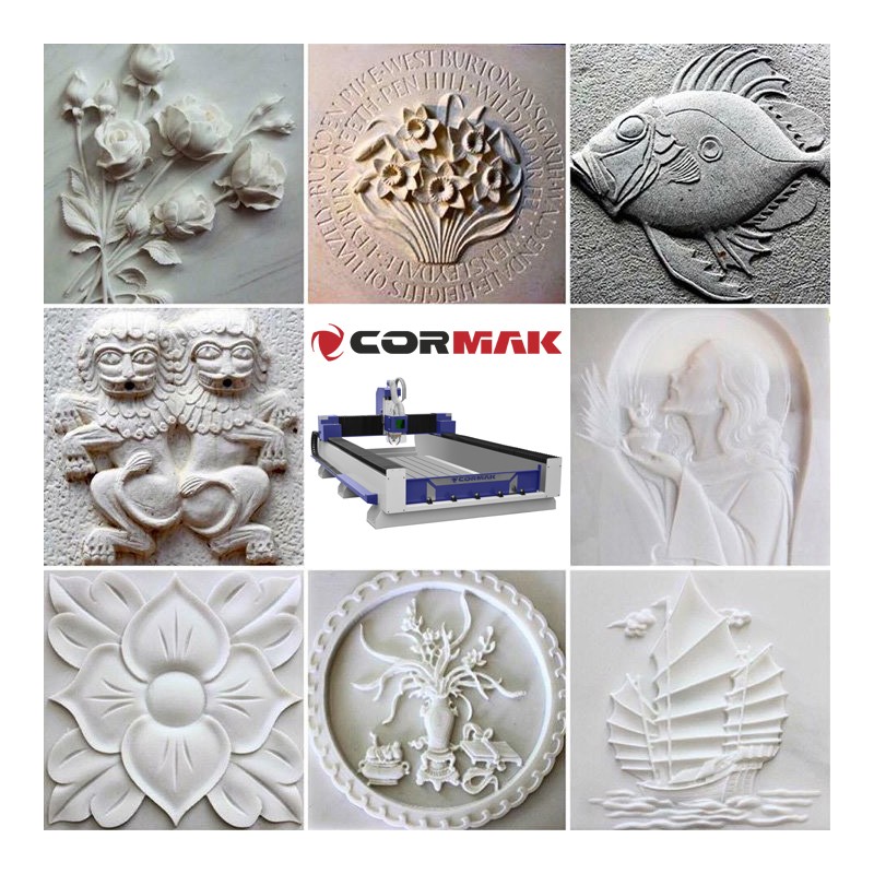Fresatrice CNC / Router CNC CORMAK M1212 per legno e pietra | CORMAK