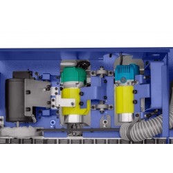 Bordatrice stazionaria CORMAK EBM120 con aspirazione + colla | CORMAK