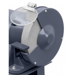 Smerigliatrice a doppio disco CORMAK M200S con base, officina | CORMAK