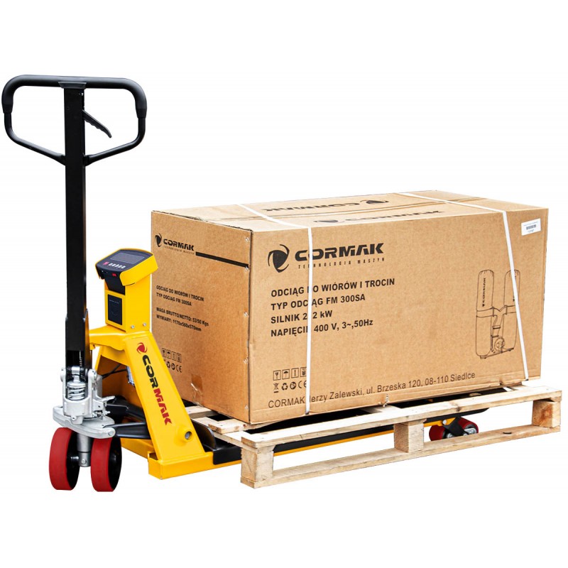 copy of Transpallet con bilancia elettronica piattaforma CORMAK SP2500 SUPER 2,5T