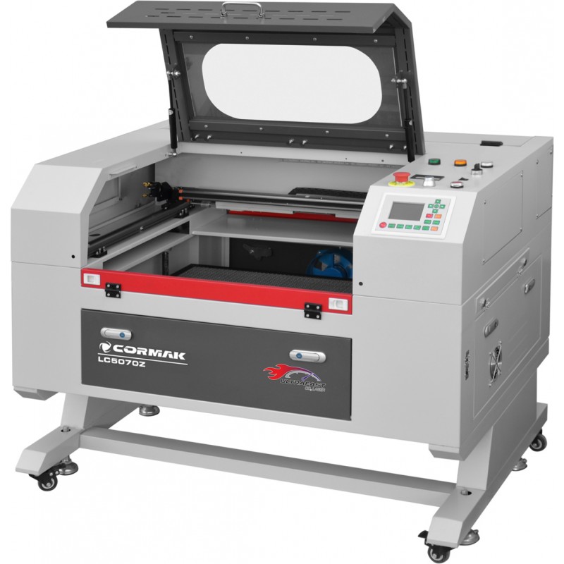 Plotter laser CO2 CORMAK 5070Z taglio incisione | CORMAK