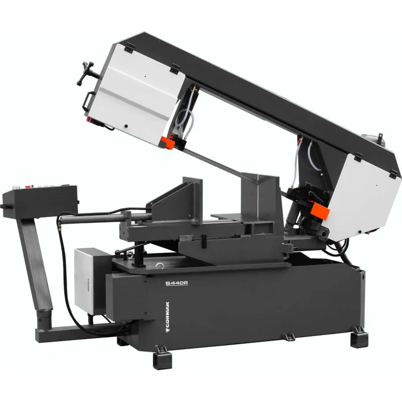 Segatrice a nastro semiautomatica per metallo CORMAK S440R