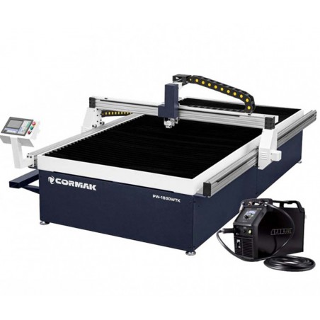 Taglio plasma CNC CORMAK PW-1530 WTK con tavolo ad acqua | CORMAK