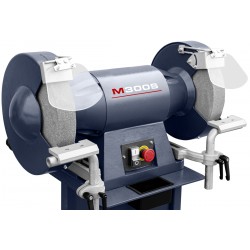 Smerigliatrice doppio disco CORMAK M300S con aspiratore MDC750 | CORMAK