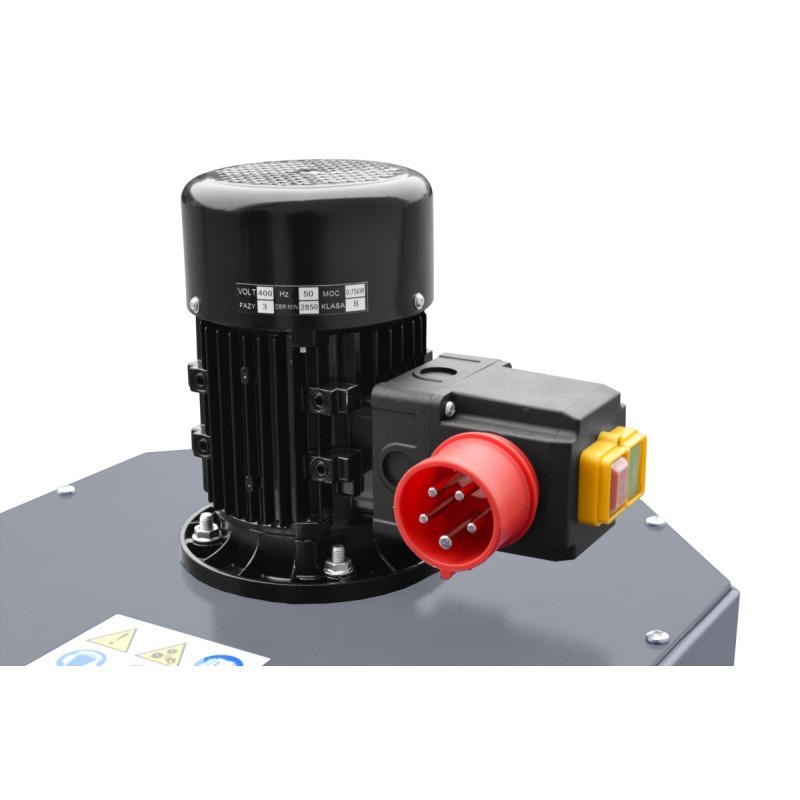 Smerigliatrice doppio disco CORMAK M300S con aspiratore MDC750 | CORMAK