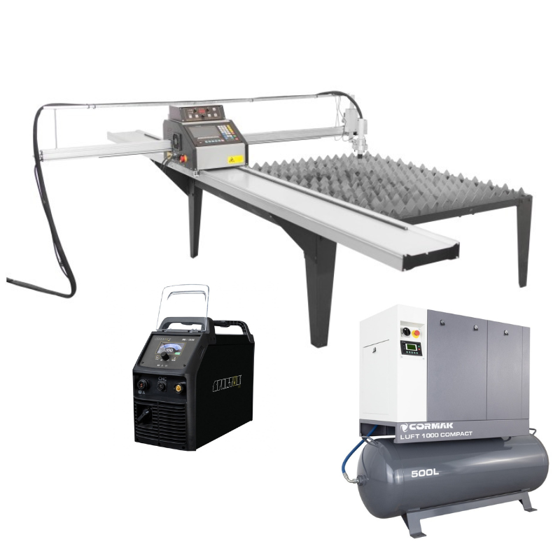 Taglio plasma e ossitaglio CNC CORMAK ZZ con SPARTUS e LUFT | CORMAK