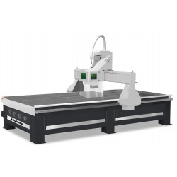 Router CNC CORMAK C1525 PREMIUM 1500x2500 con piano ibrido | CORMAK