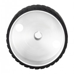 Ruota motrice gommata 150mm SM150 | CORMAK