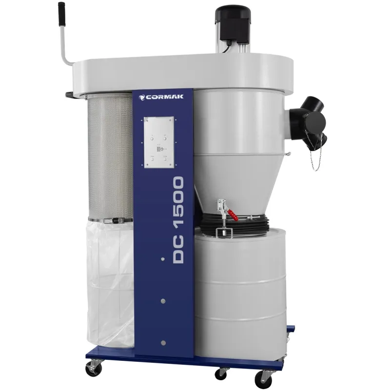 Aspiratore ciclonico industriale CORMAK DC1500 230V