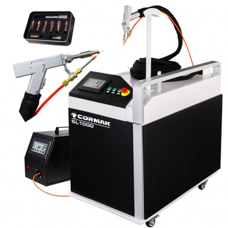 Saldatrice laser CORMAK SL1000 3in1 per industria | CORMAK