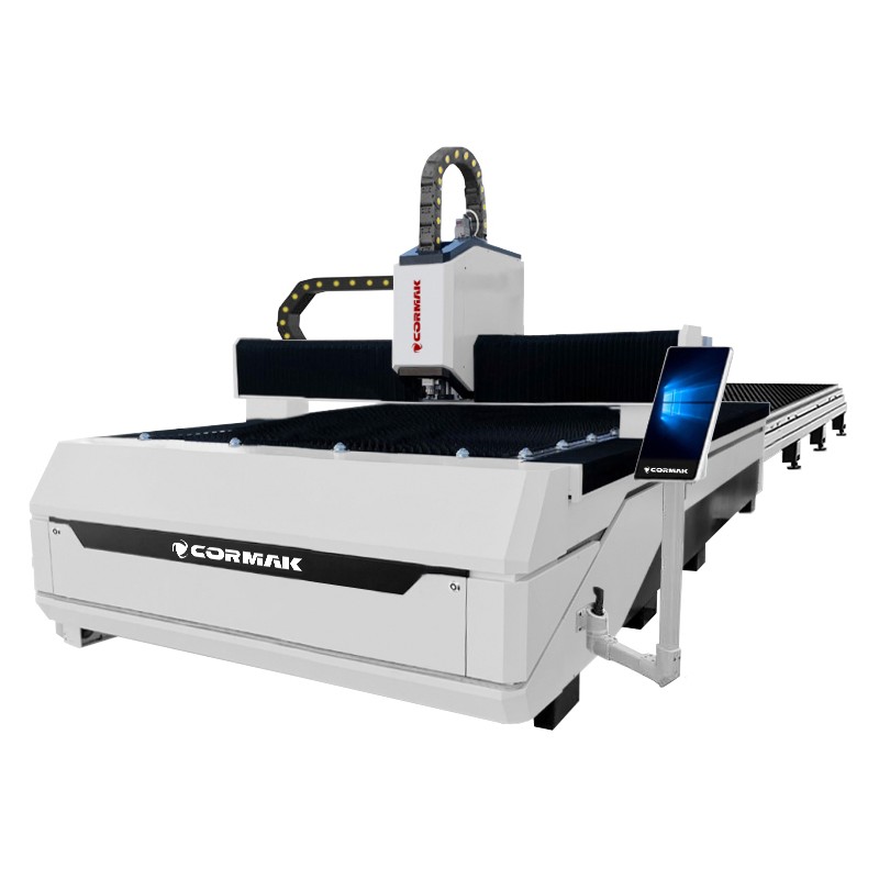 Laser a fibra CORMAK FIBER LF3015EPT 4000W tavola intercambiabile | CORMAK