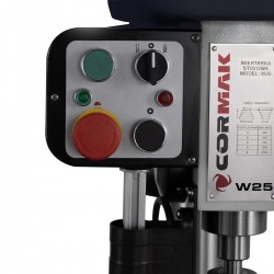 Trapano da banco CORMAK W25 con maschiatura per metallo | CORMAK