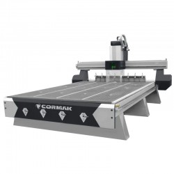 Fresatrice CNC CORMAK C2040 ATC PREMIUM (2100x4100) tavolo ibrido | CORMAK