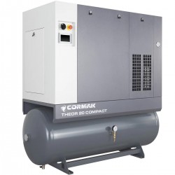 Compressore a vite con essiccatore, inverter e serbatoio 500L CORMAK THEOR 20 COMPACT 2000L/min 15kW