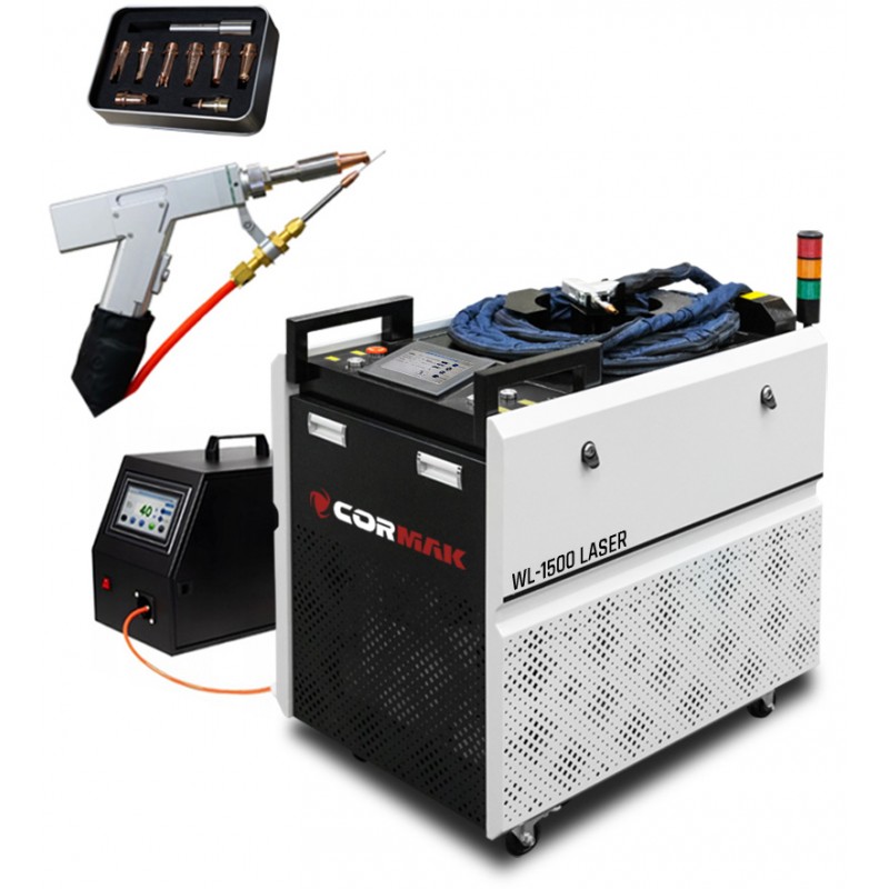 Saldatrice laser CORMAK WL1500 3in1 industriale | CORMAK