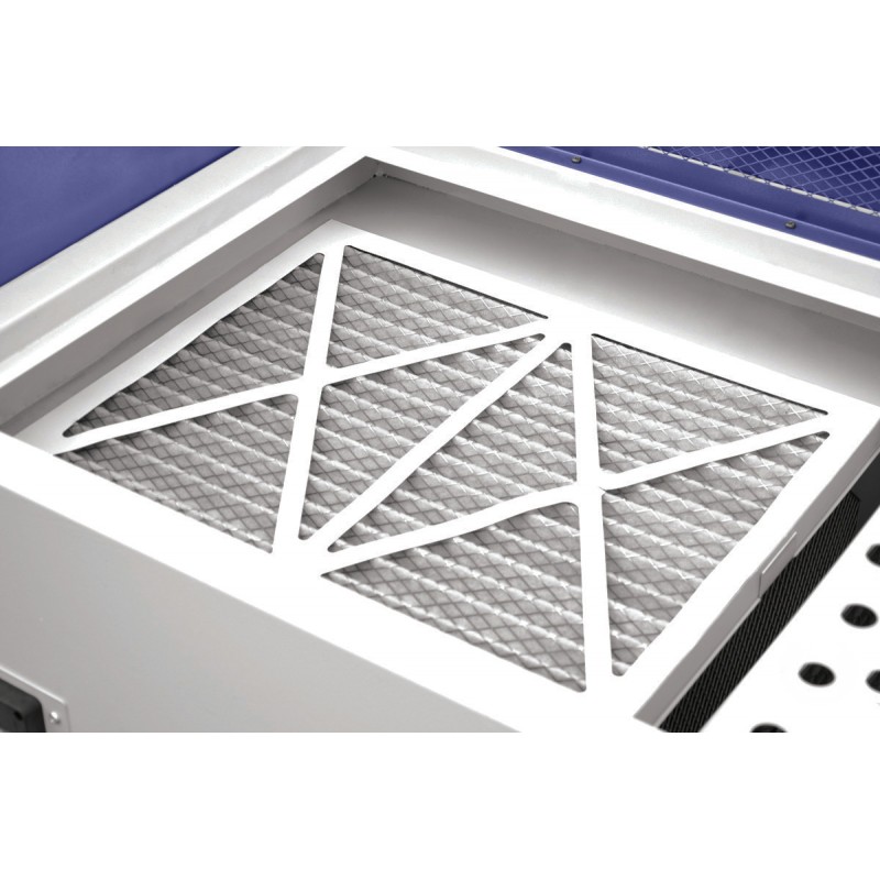 Banco aspirante professionale CORMAK DT1000 per legno e metallo | Tavolo di levigatura con aspirazione integrata