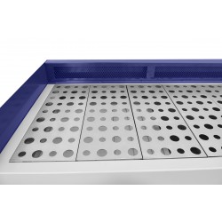 Banco aspirante professionale CORMAK DT1000 per legno e metallo | Tavolo di levigatura con aspirazione integrata