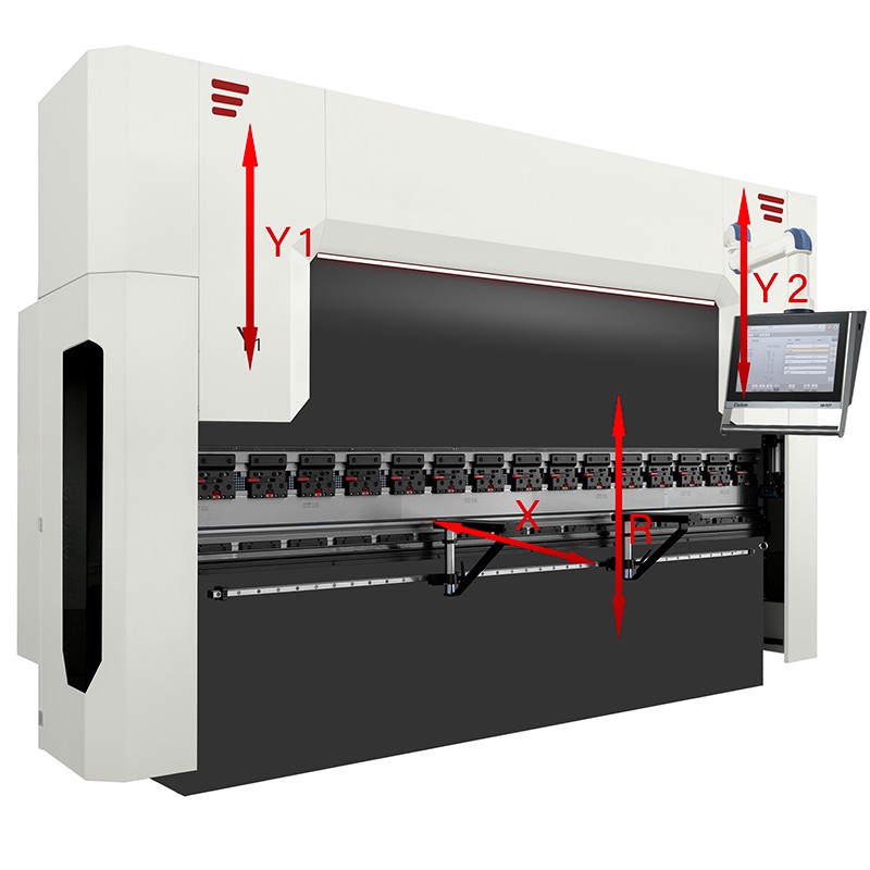 Pressa piegatrice CORMAK ULTIMATE 4+1 500x6000 DA-53TX | CORMAK