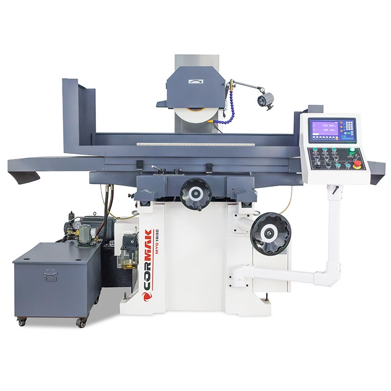 Rettificatrice per superfici CORMAK 800x400 con avanzamenti idraulici | CORMAK
