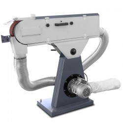 Levigatrice a nastro CORMAK SM75DC con aspirazione industriale | CORMAK