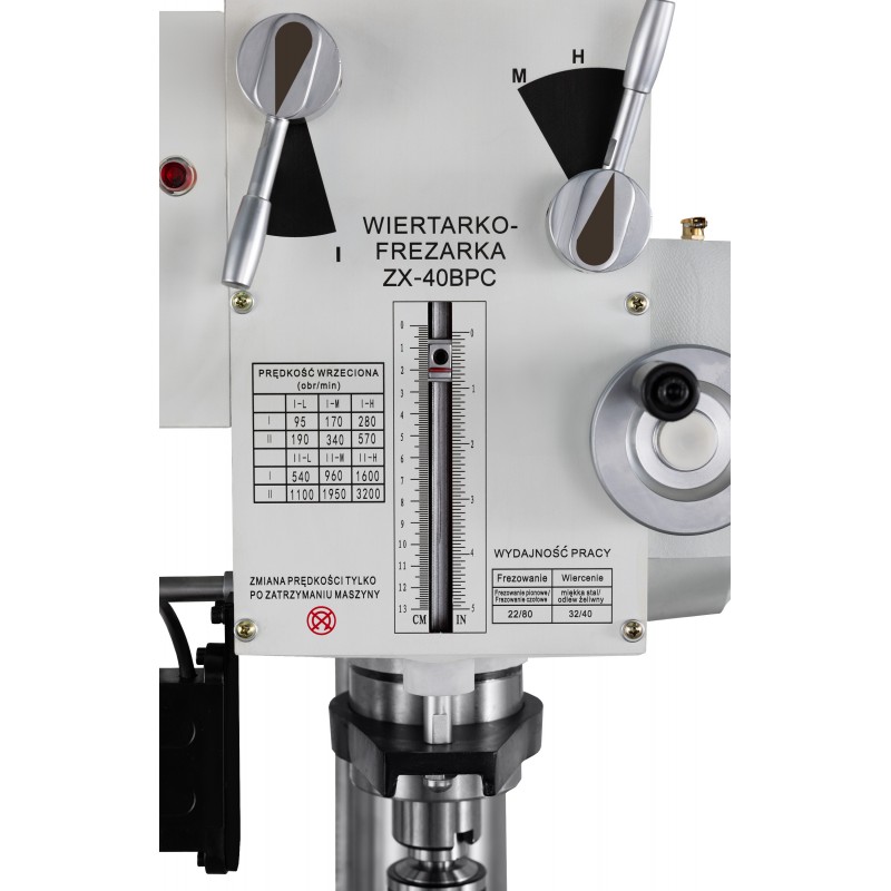 Trapano-fresatrice CORMAK ZX40BPC | Produttore CORMAK