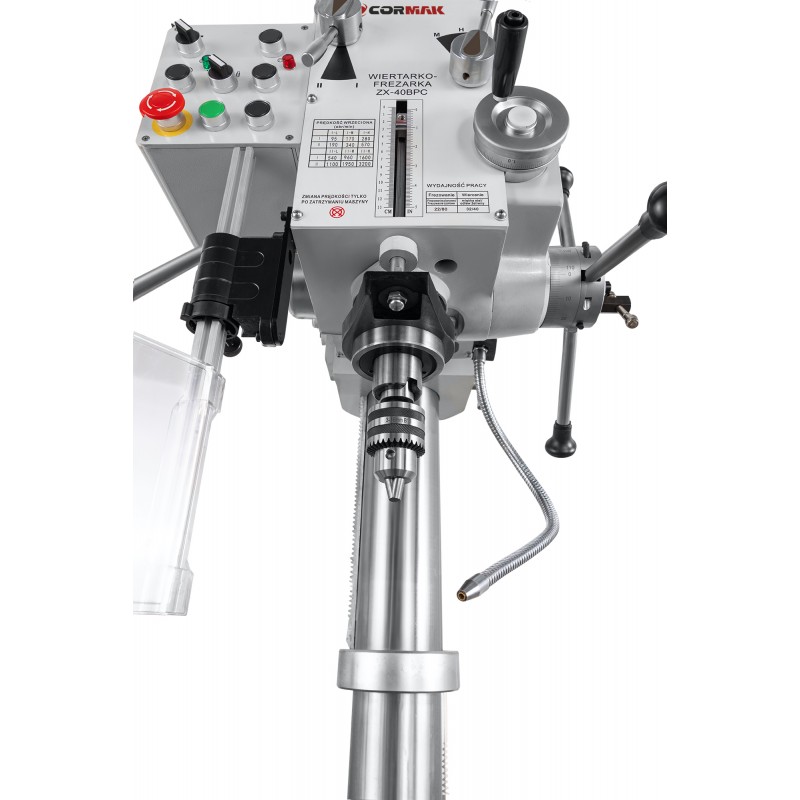 Trapano-fresatrice CORMAK ZX40BPC | Produttore CORMAK