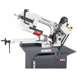 Segatrice a nastro per metallo CORMAK HBS260 braccio 0-60° industriale | CORMAK